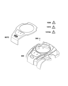 Blower Housing Group Diagram and Parts List for 093J02-0080-H5 020000 - 09Z999 Briggs and Stratton Engine